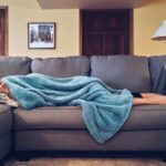 Family Guests Sleeping on fresh, clean upholstery